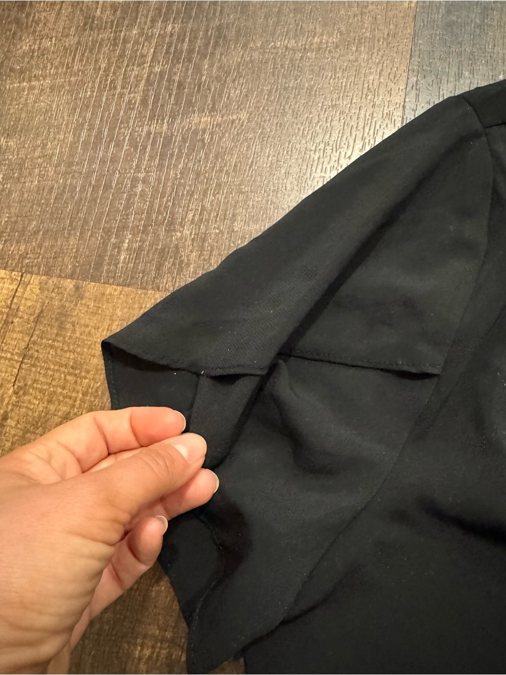 Calvin Klein black silk blouse - Picture 4 of 8